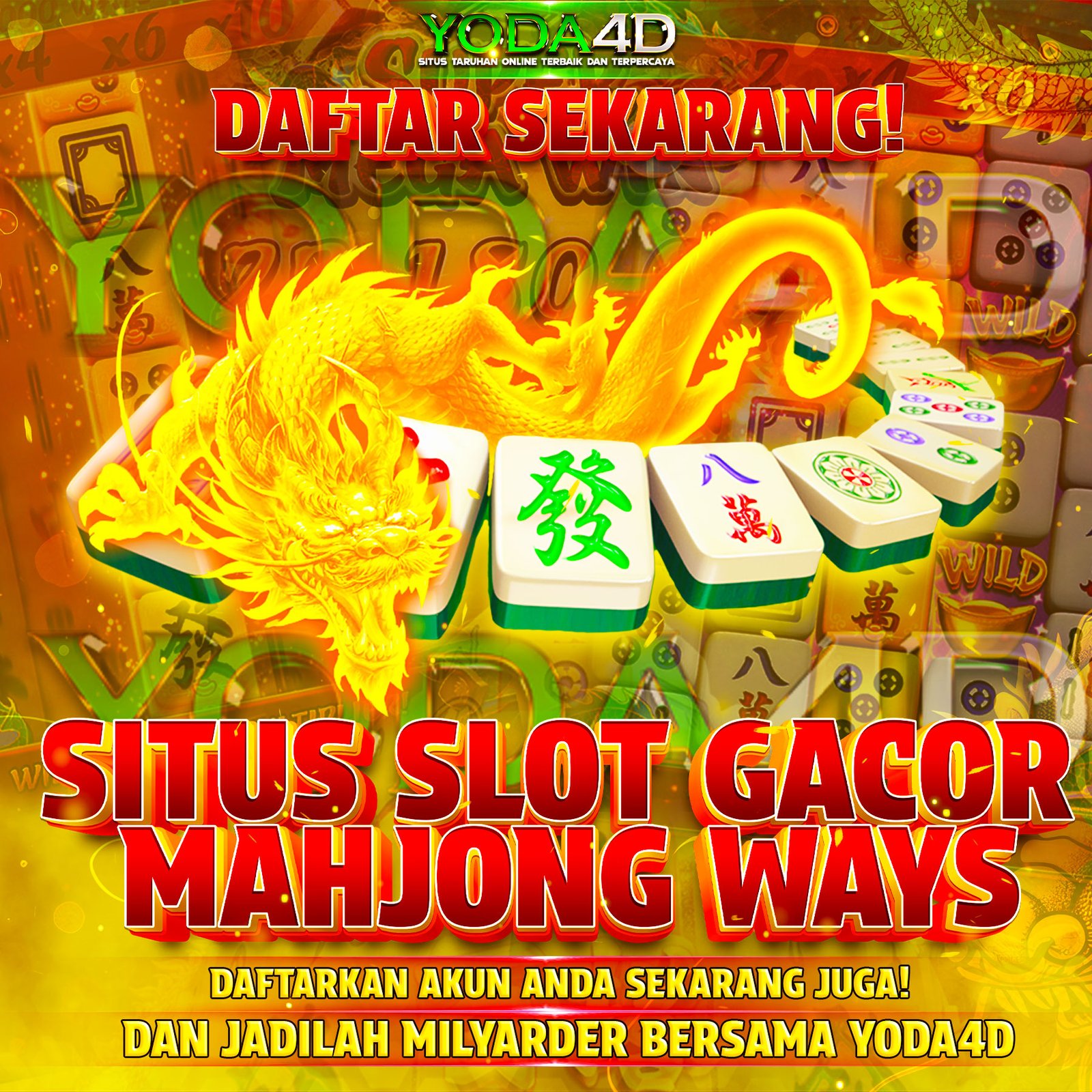 YODA4D: Login & Daftar Situs terbaik Resmi Terpercaya Slot Mahjong Ways